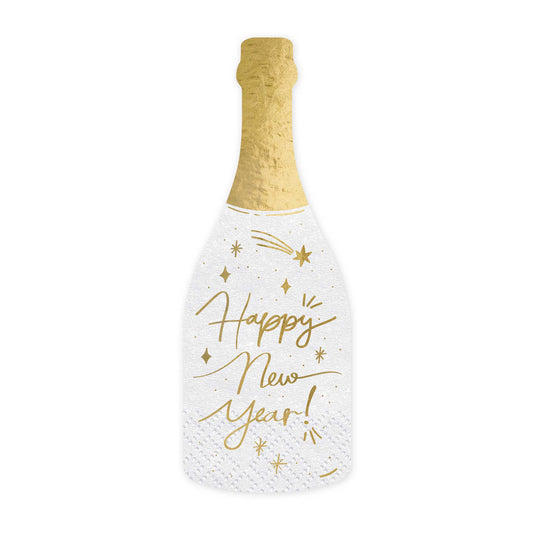 CHAMPAGNE NEW YEAR NAPKINS