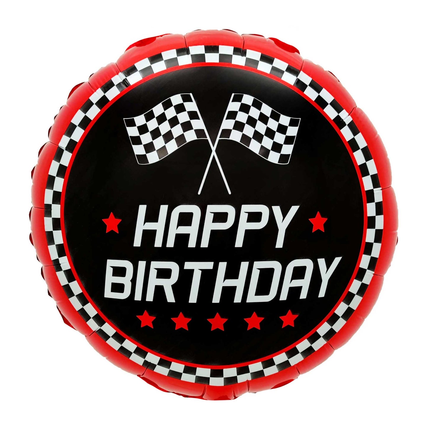 RACING FLAGS FOIL BALLOON