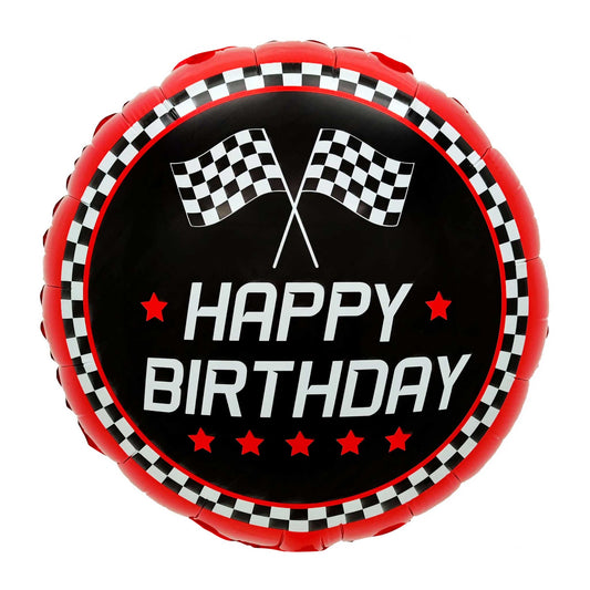 RACING FLAGS FOIL BALLOON