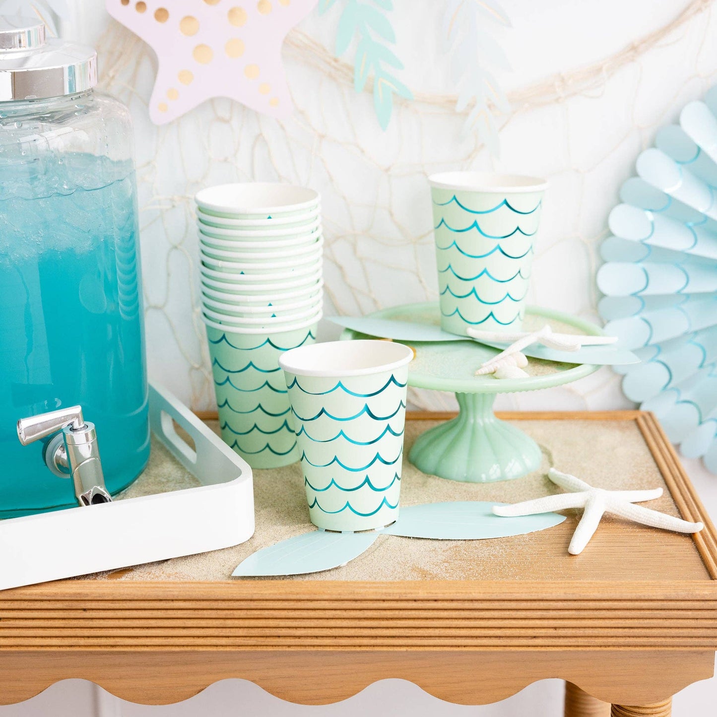 MERMAID SCALE CUPS