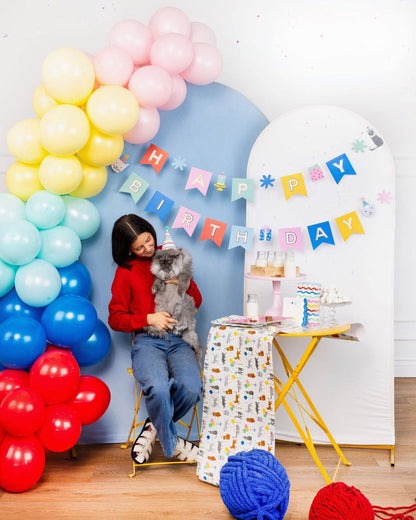 CAT BIRTHDAY BANNER