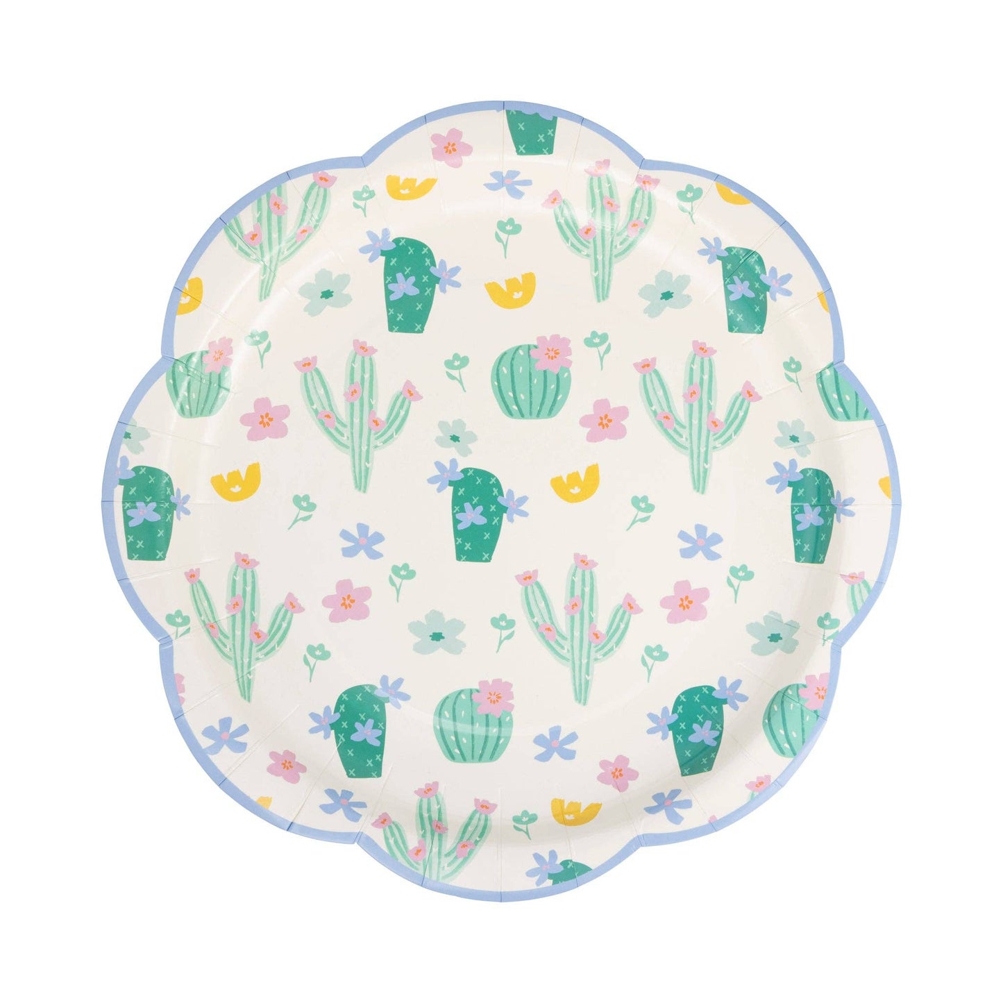 FIESTA CACTI PATTERNED PLATES
