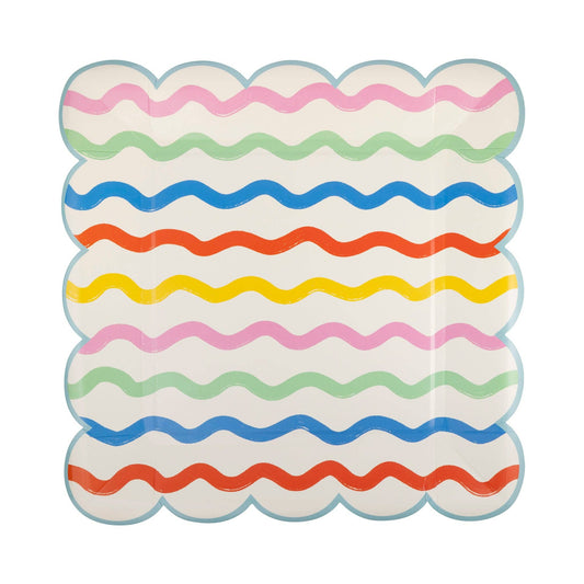 RIC RAC STRIPED PLATE