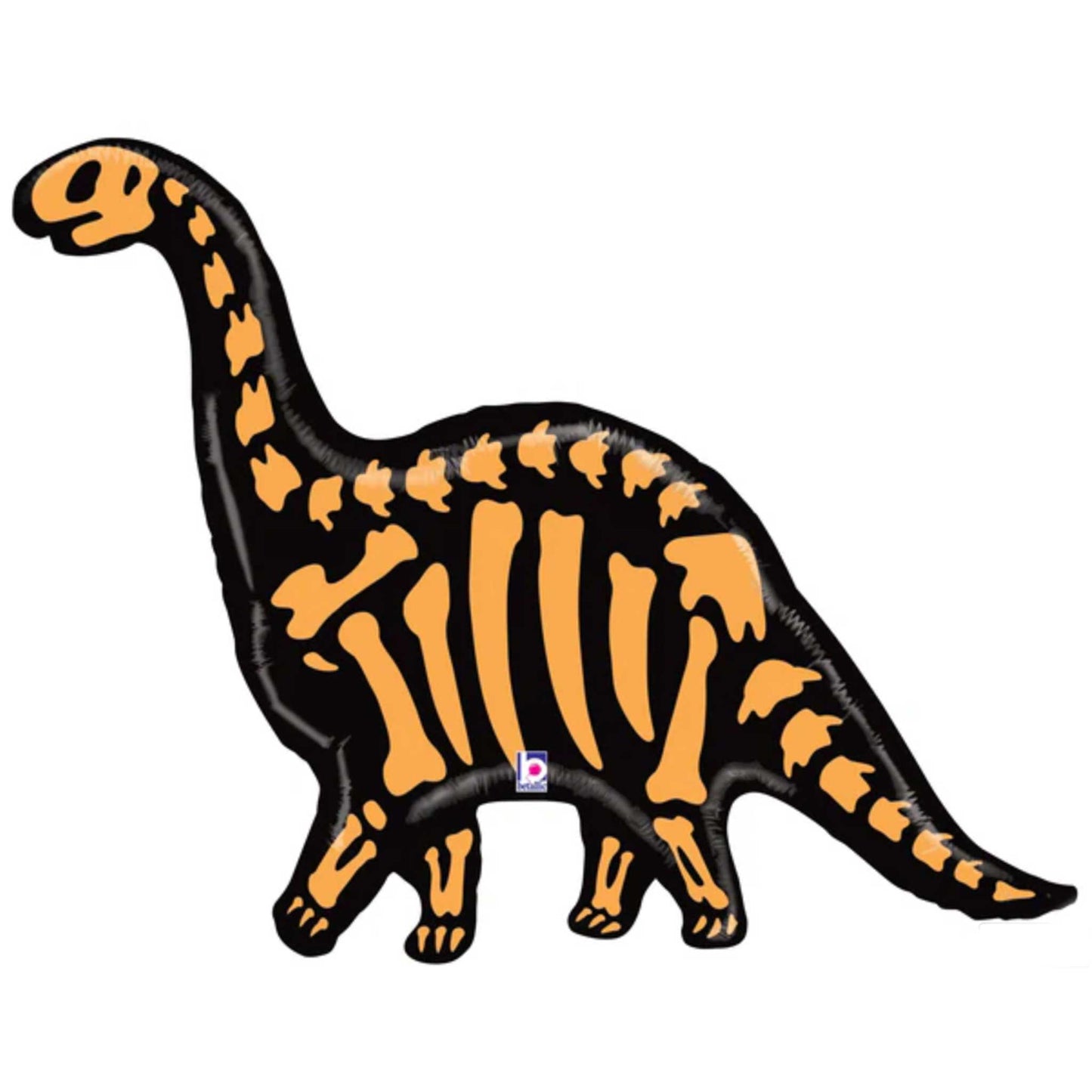 BRONTOSAURUS BONES FOIL BALLOON