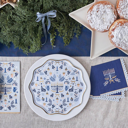 HANUKKAH PLATES