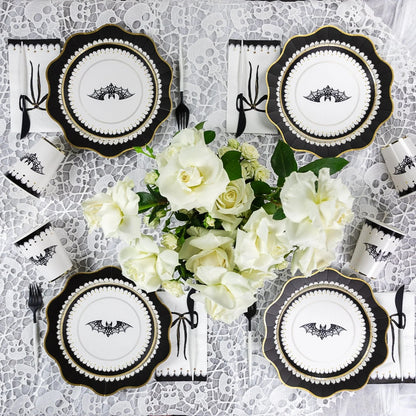 ELEGANT HALLOWEEN PLATES