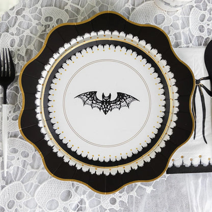 ELEGANT HALLOWEEN PLATES