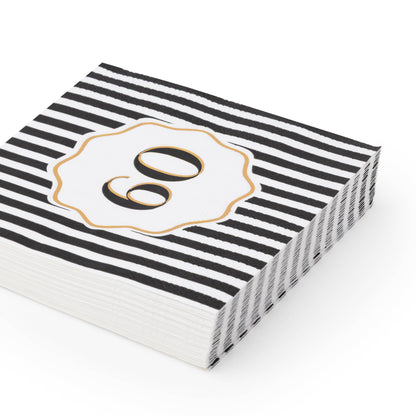 60TH BIRTHDAY NAPKINS