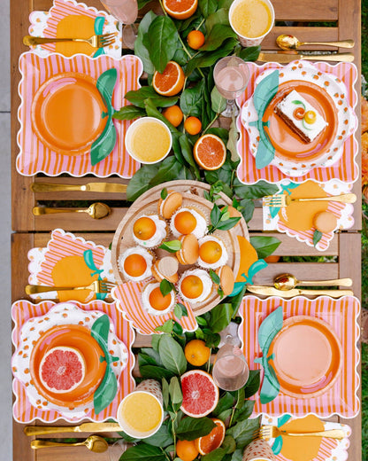 ORANGE PLATES