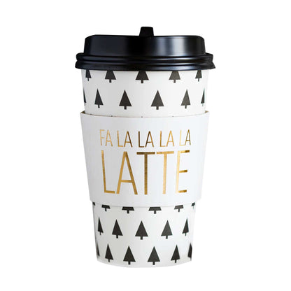 FA LA LA LATTE TO-GO CUPS