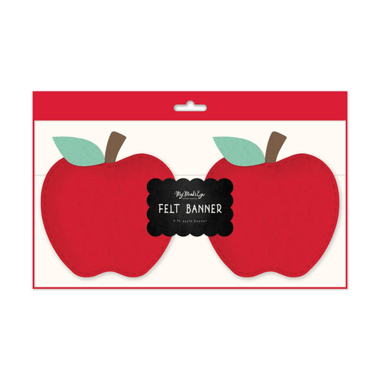 APPLE FELT BANNER
