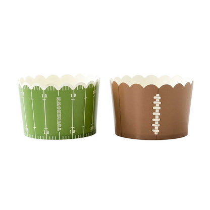 FOOTBALL BAKING CUPS