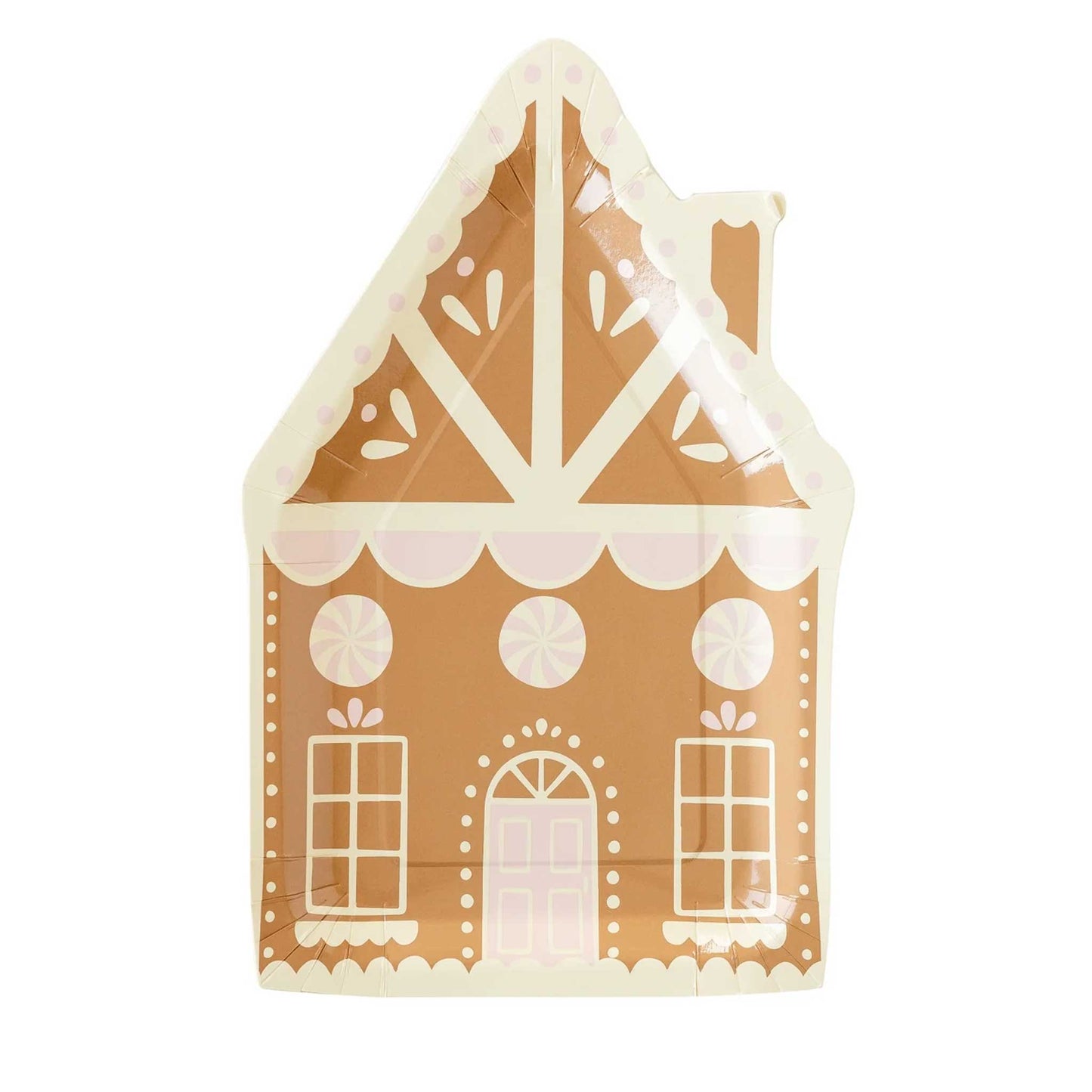 GINGERBREAD HOUSE PLATES