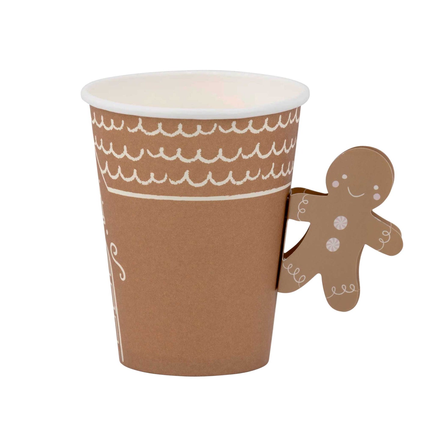 GINGERBREAD HANDLED CUP