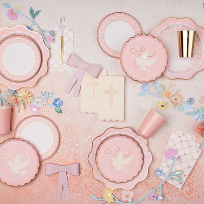 DOVE PINK PLATES