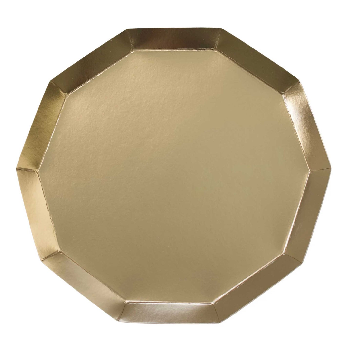 GOLD PREMIUM DECAGON PLATES