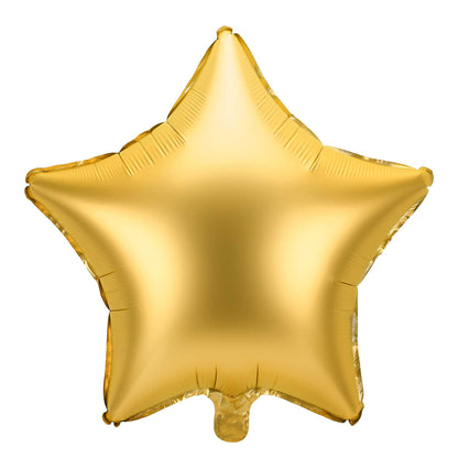 MATTE GOLD STAR FOIL BALLOON