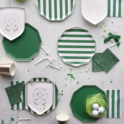 EMERALD GREEN PLATES