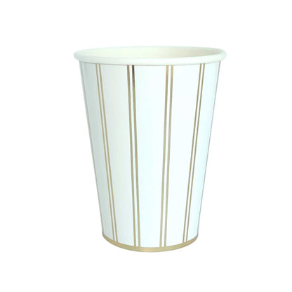 GOLD STRIPED CUPS