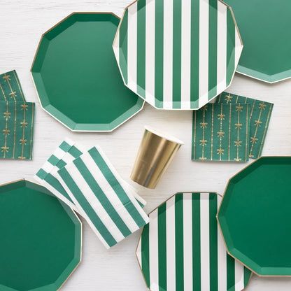 EMERALD GREEN PLATES