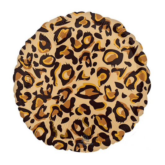 LEOPARD PRINT FOIL BALLOON