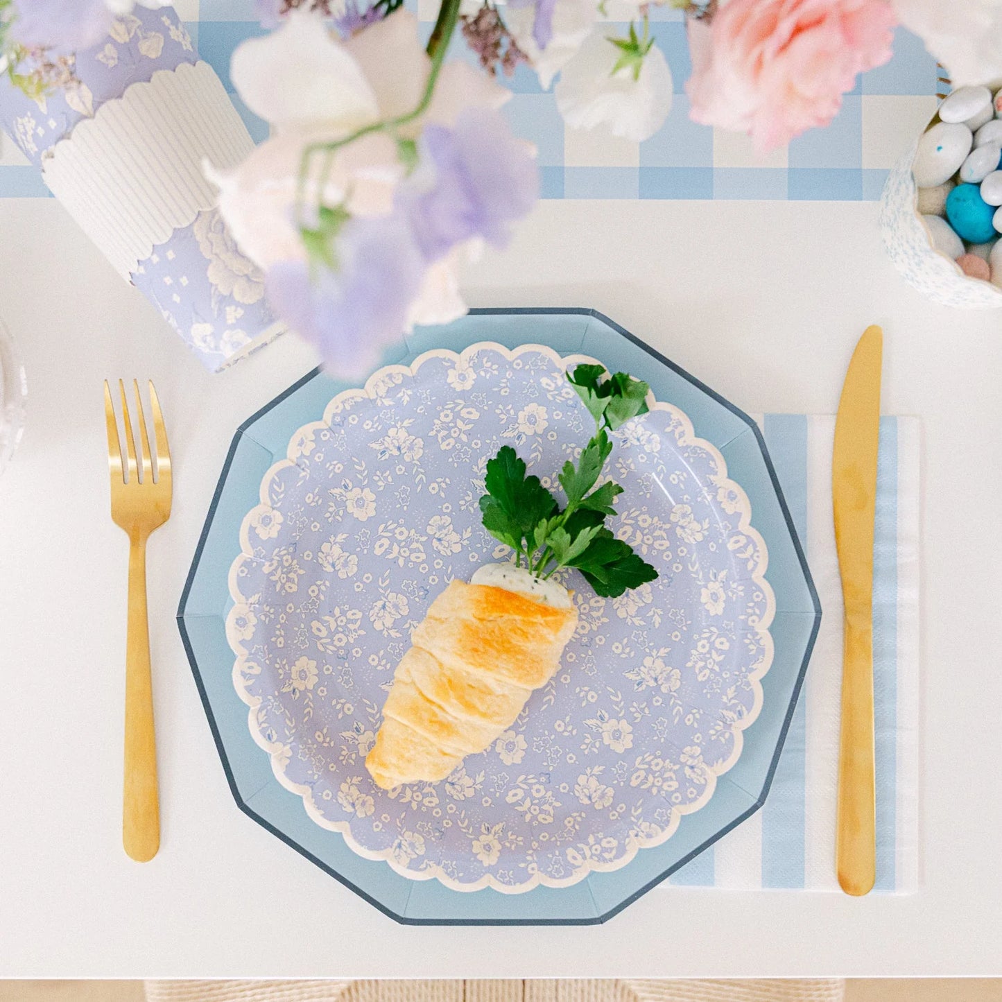 BLUE CABANA STRIPE NAPKINS