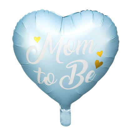 BLUE MOM TO BE FOIL BALLOON