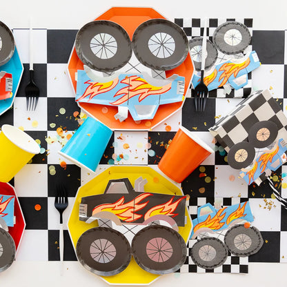 MONSTER TRUCK NAPKINS