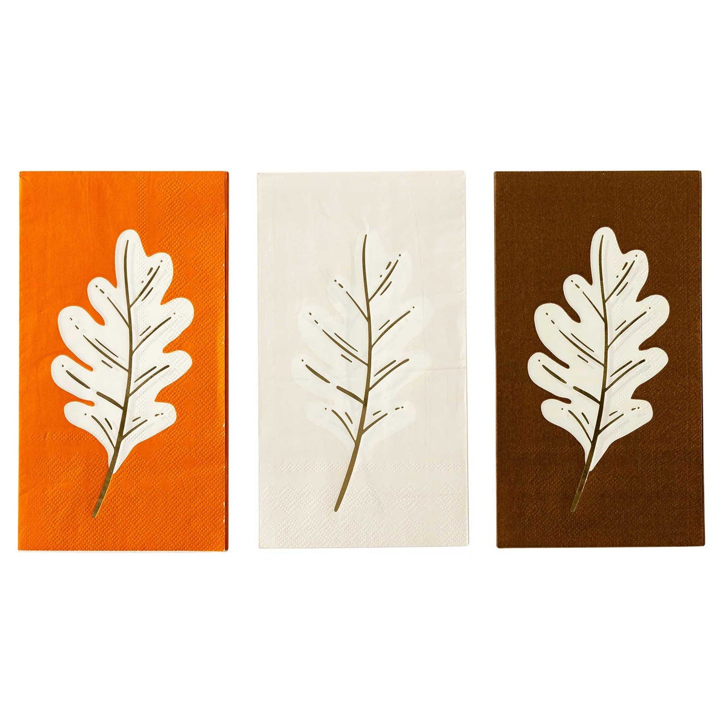 OAK LEAF GUEST NAPKIN SET