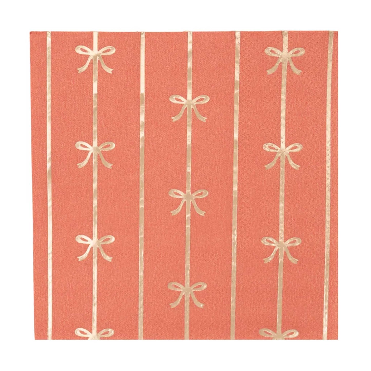 SUNKISSED ORANGE BOW NAPKINS