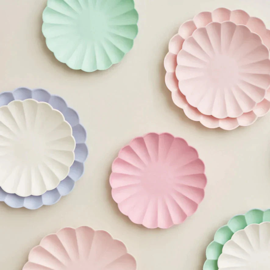 PINK SIMPLY ECO PLATES