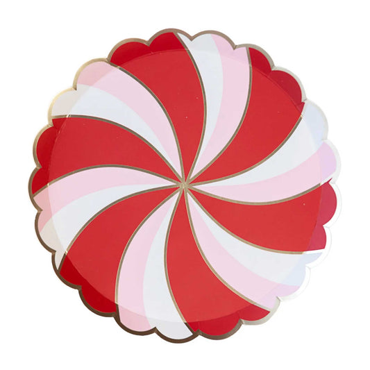 PEPPERMINT CANDY PLATES