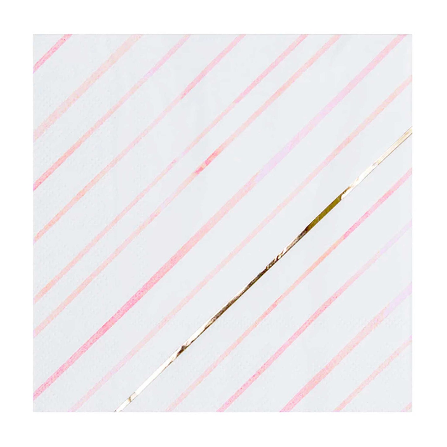 PINK STRIPE NAPKIN