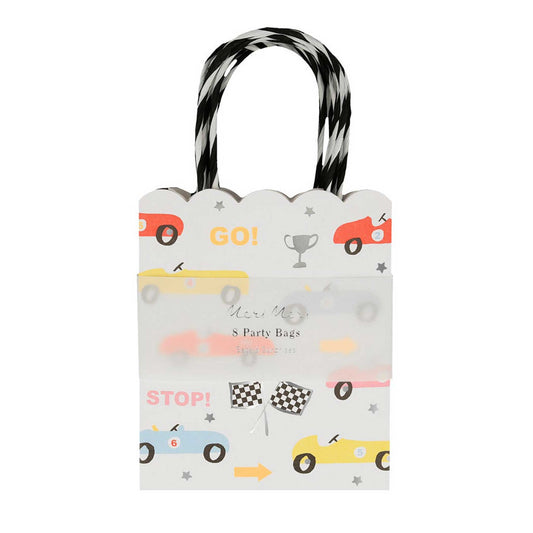 RACE CAR FAVOUR BAGS