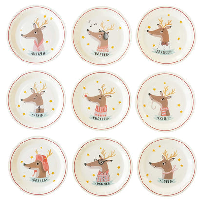 REINDEER PAPER PLATE SET