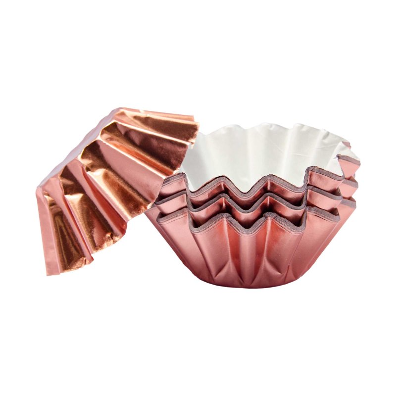 ROSE GOLD CUPCAKE LINERS