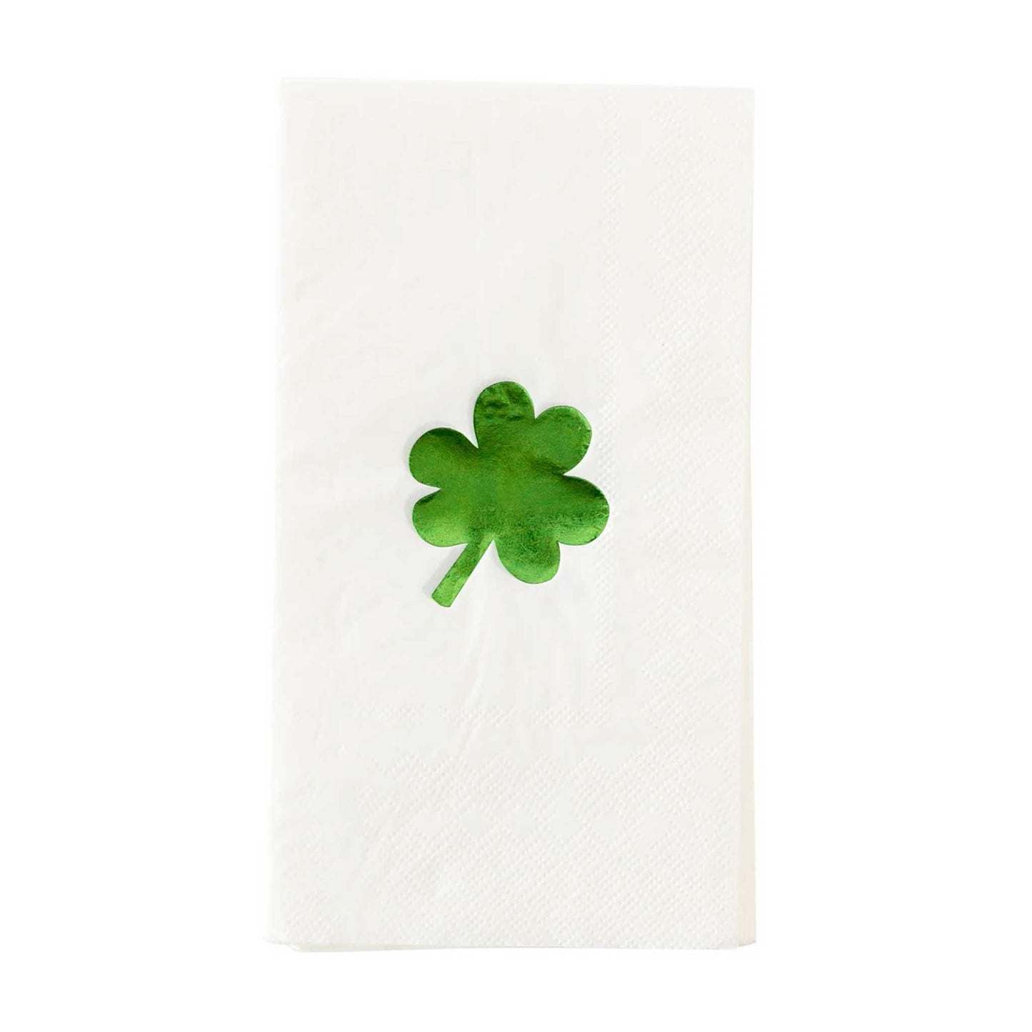 FOIL SHAMROCK NAPKINS