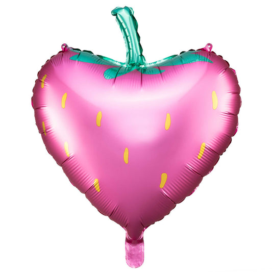 STRAWBERRY FOIL BALLOON