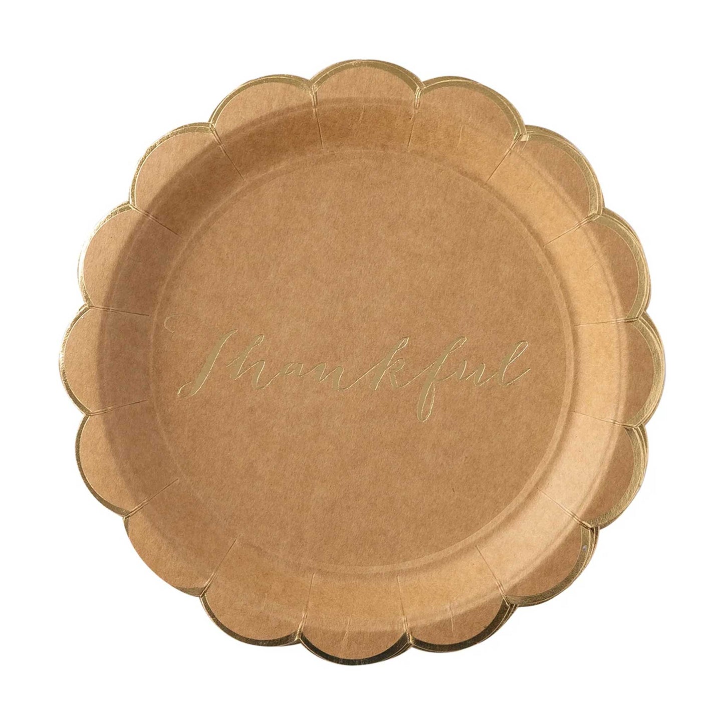 THANKFUL KRAFT PLATES