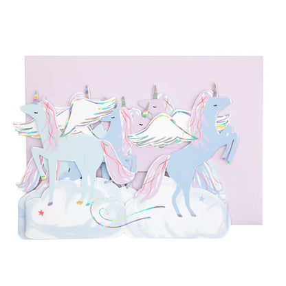 UNICORN STAND-UP CARD