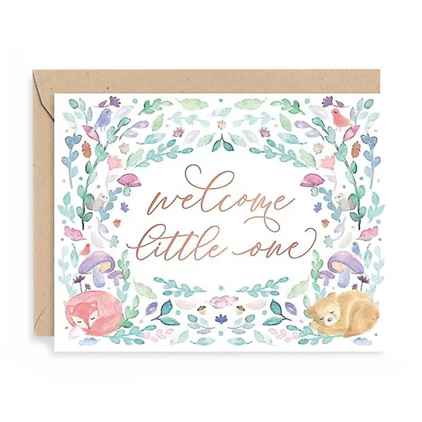 WELCOME LITTLE ONE CARD