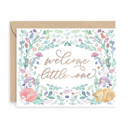 WELCOME LITTLE ONE CARD