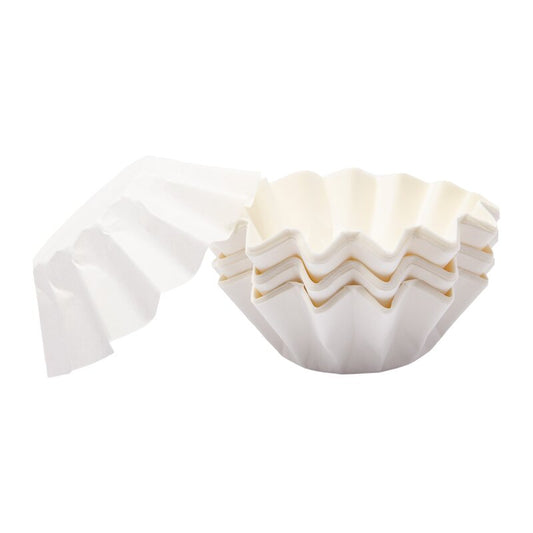 WHITE CUPCAKE LINERS