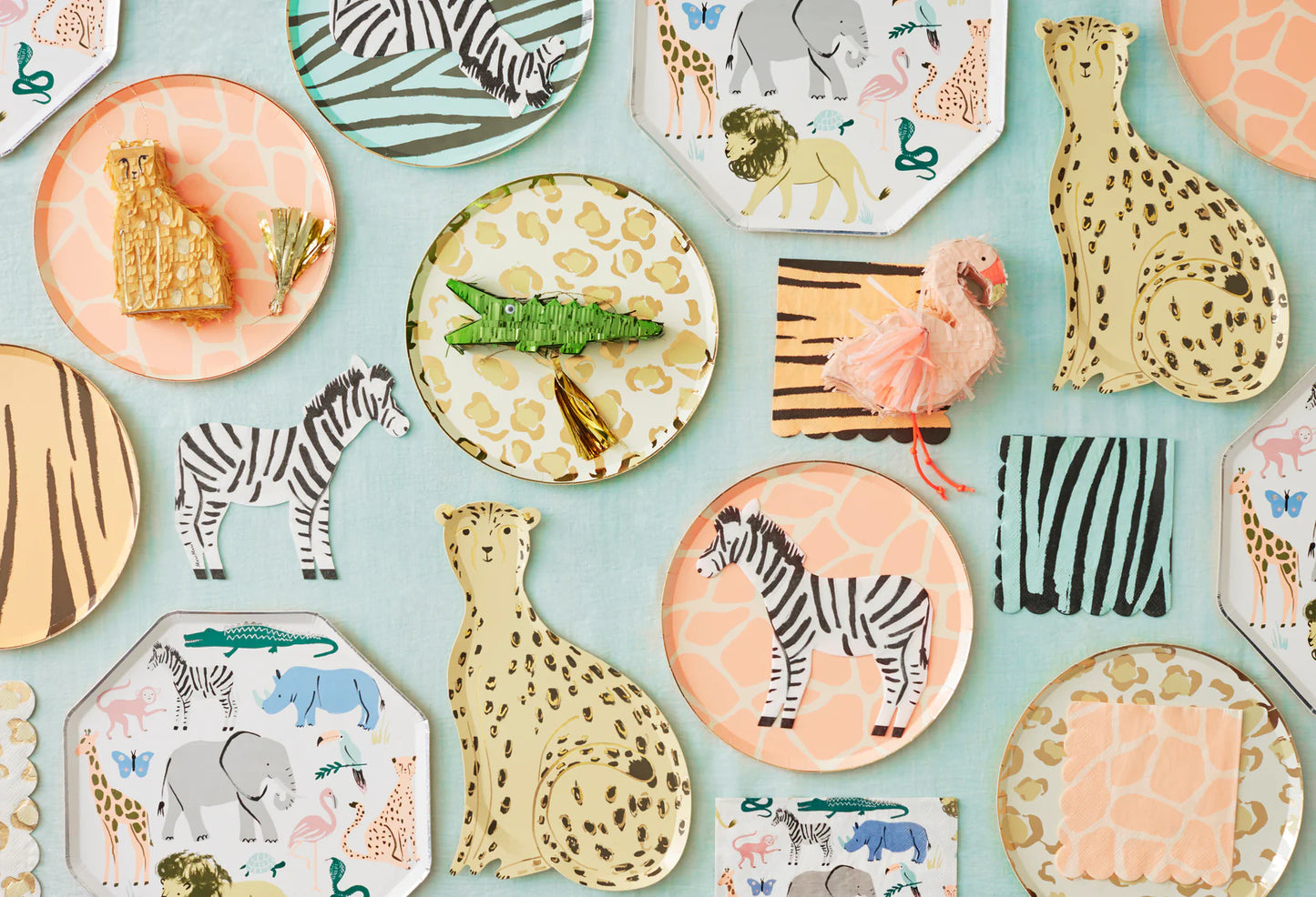 SAFARI PLATE SET