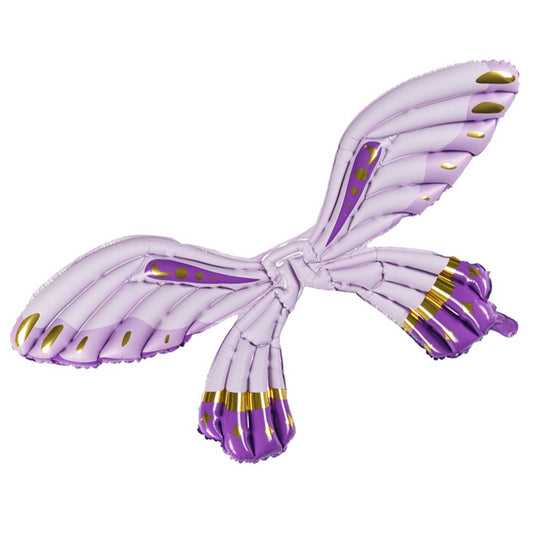 PURPLE BUTTERFLY WINGS FOIL BALLOON